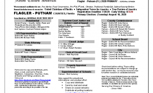 2020 FL Putnam Primary