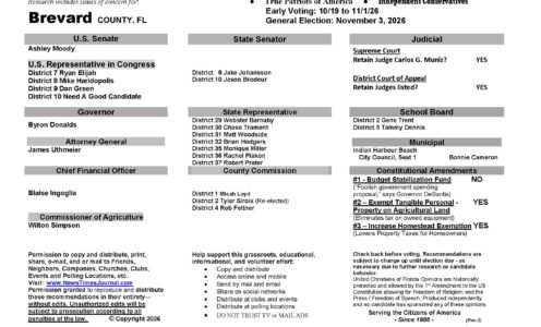 FL Brevard 2026 Election