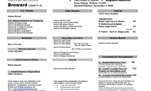 FL Broward 2026 Election