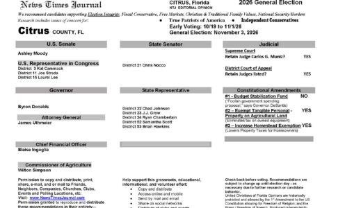 FL Citrus 2026 Election