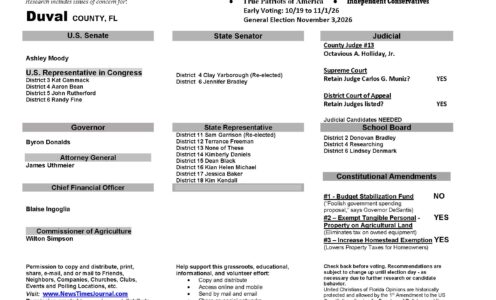 FL Duval 2026 Election