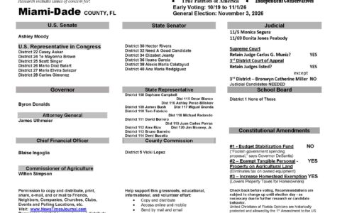 FL Miami-Dade 2026 Election