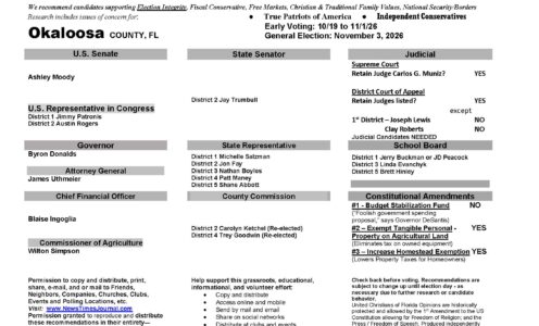 FL Okaloosa 2026 Election