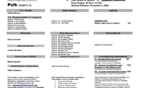 FL Polk 2026 Election