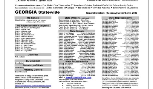 Georgia General Election Voter Guide 2026
