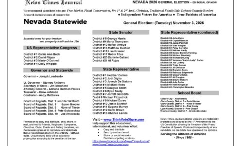 Nevada Voter Guide 2026