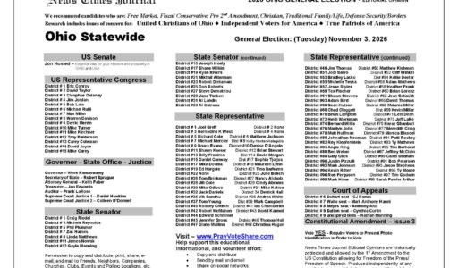 Ohio General Election Voter Guide 2026